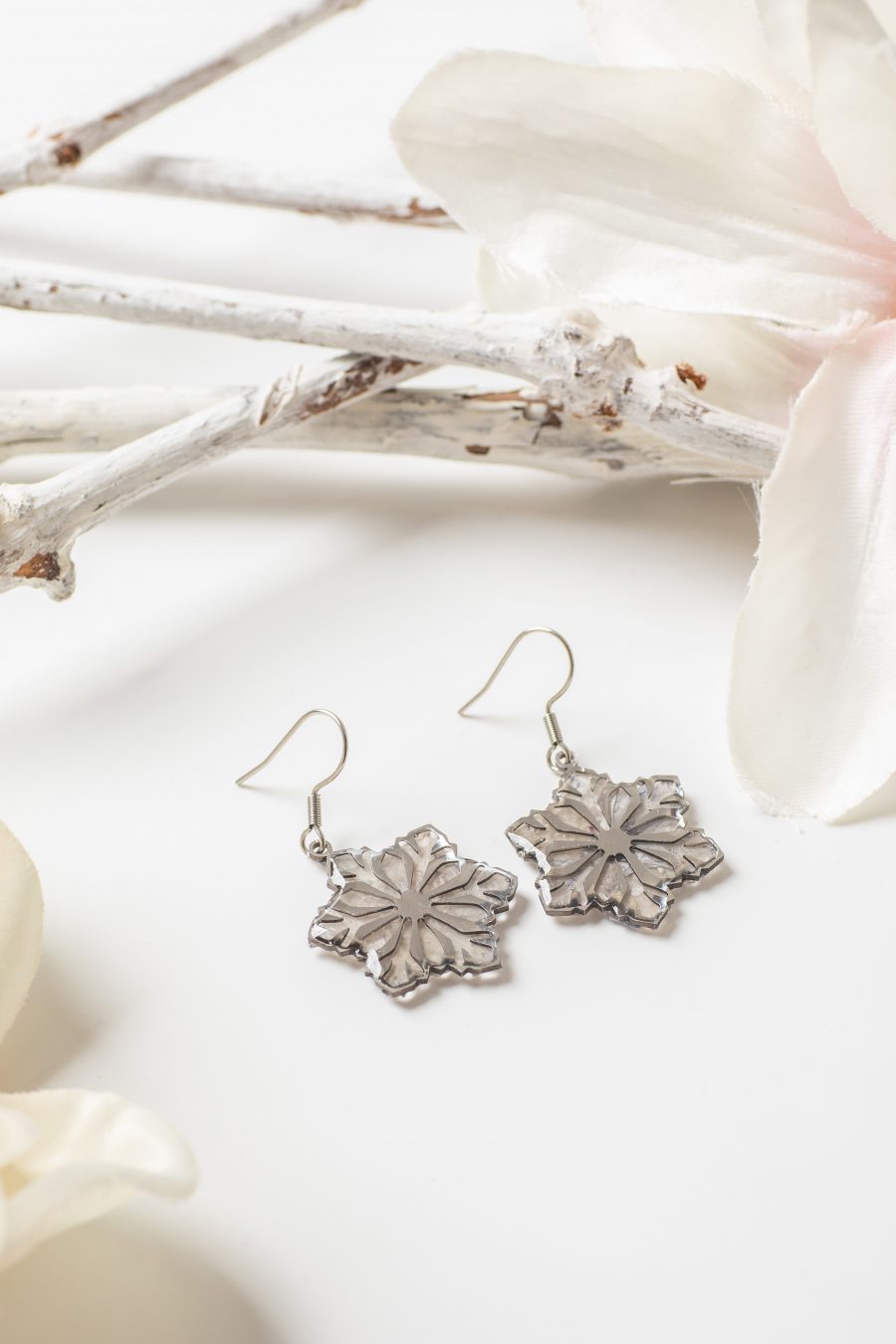 Schneeflocke weiß Kornblume