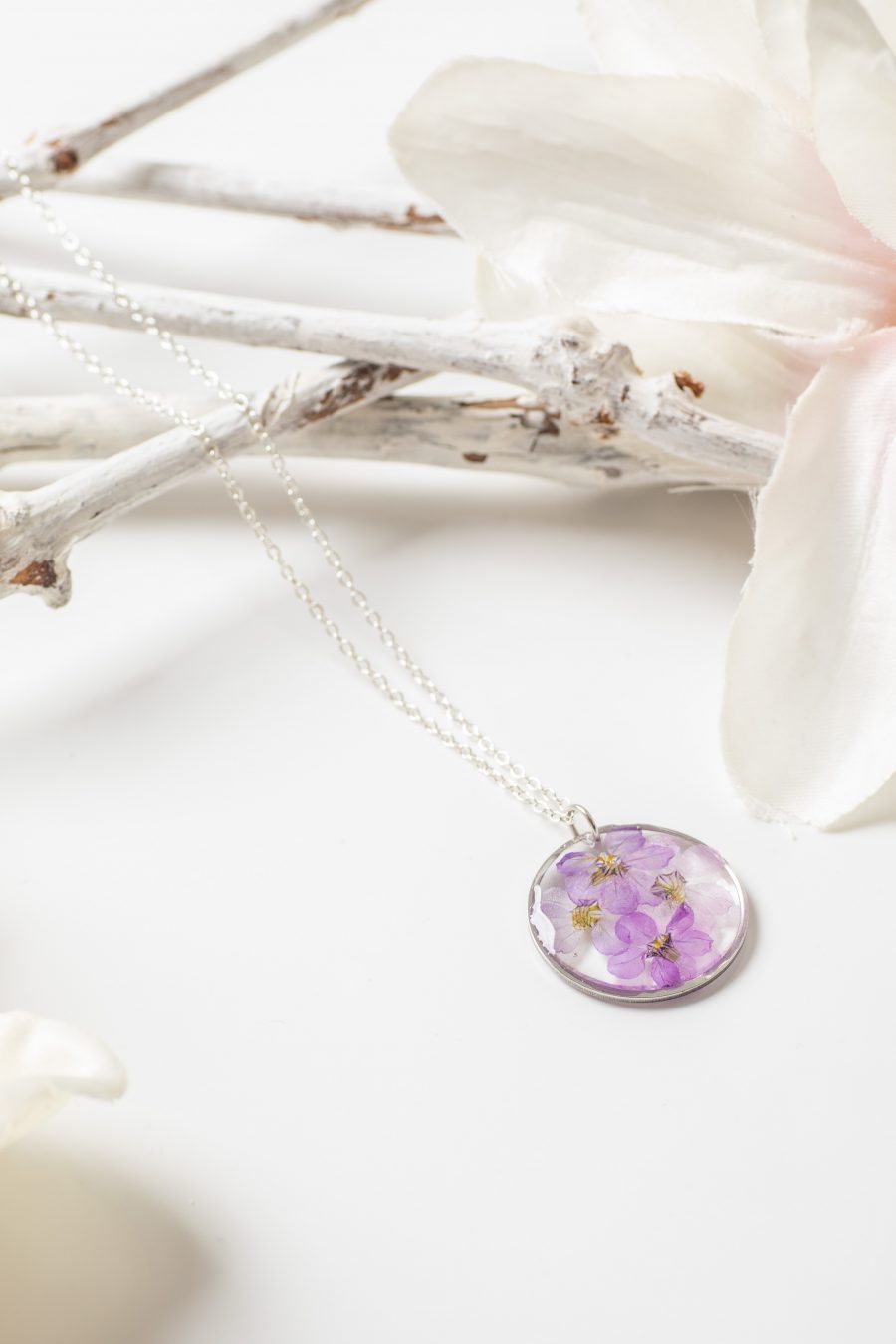 Anhänger Rund Silber Myrthe